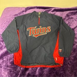 Minnesota Twins MLB Majestic Cool Base Pullover Jacket Men’s XL